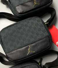 Сумка месенджер Air Jordan Monogram Crossbody Casual Bag Black