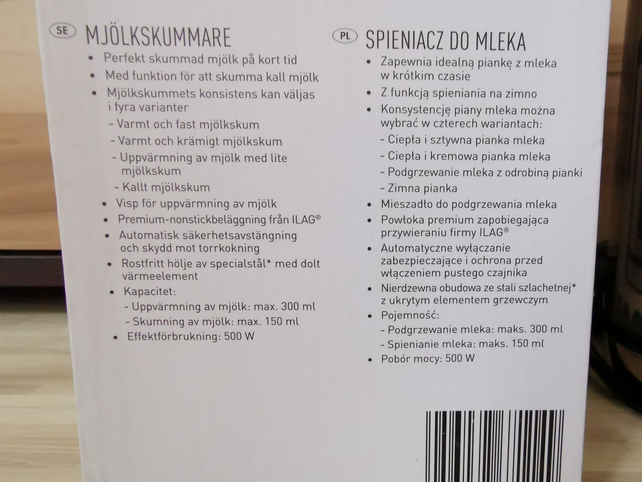 Spieniacz / podgrzewacz do mleka SilverCrest uszkodzony!
