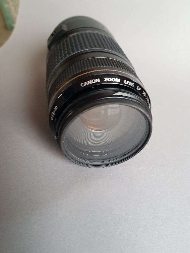 Canon, obiektyw, 70-300 mm 1:4-5,6 is USM