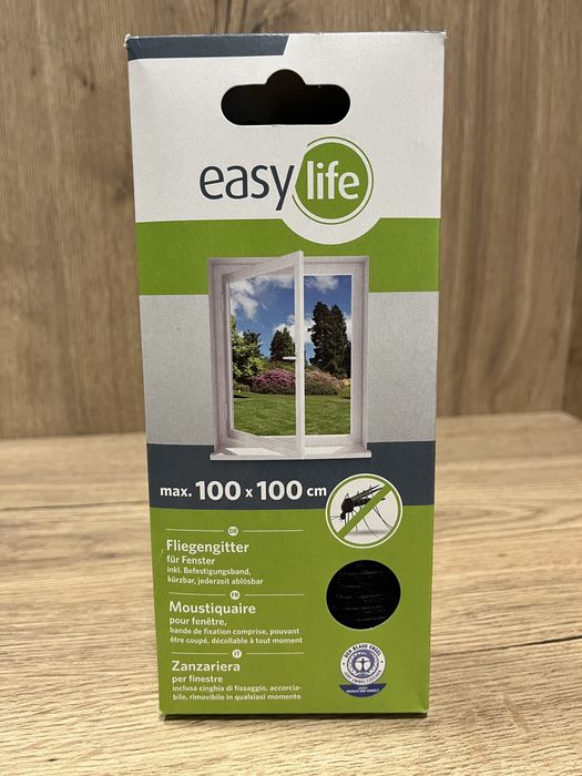 Moskitiera na okno 100x100 cm