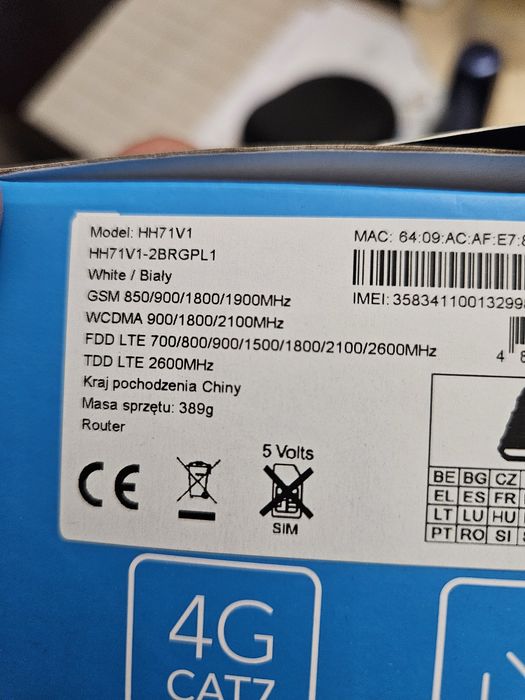 Router Alcatel Linkhub LTE cat7