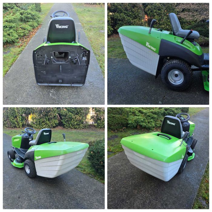 Traktorek kosiarka Viking Stihl  17.5KM B&S pompa oleju hydro POLECAM