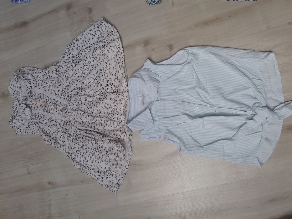 Bluzka dla dziewczynki 7 lat 2 sztuki