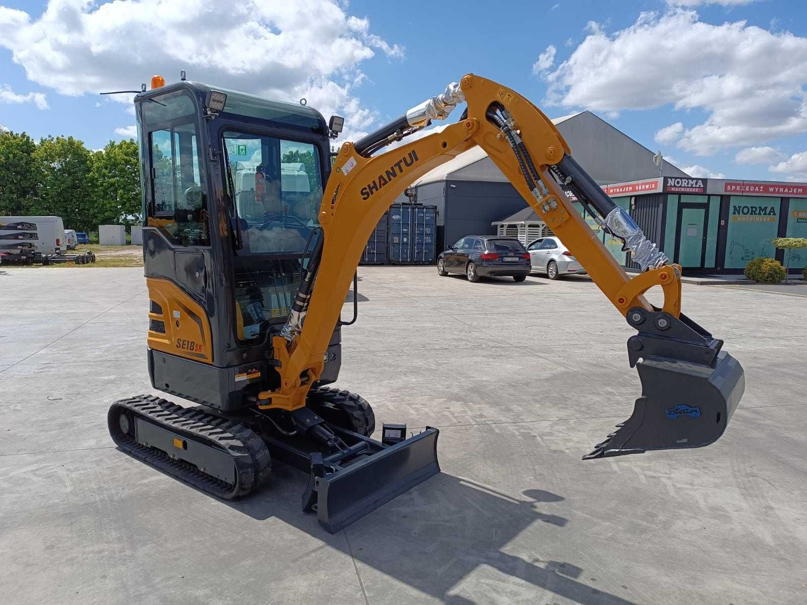 SHANTUI minikoparka 1.8t
