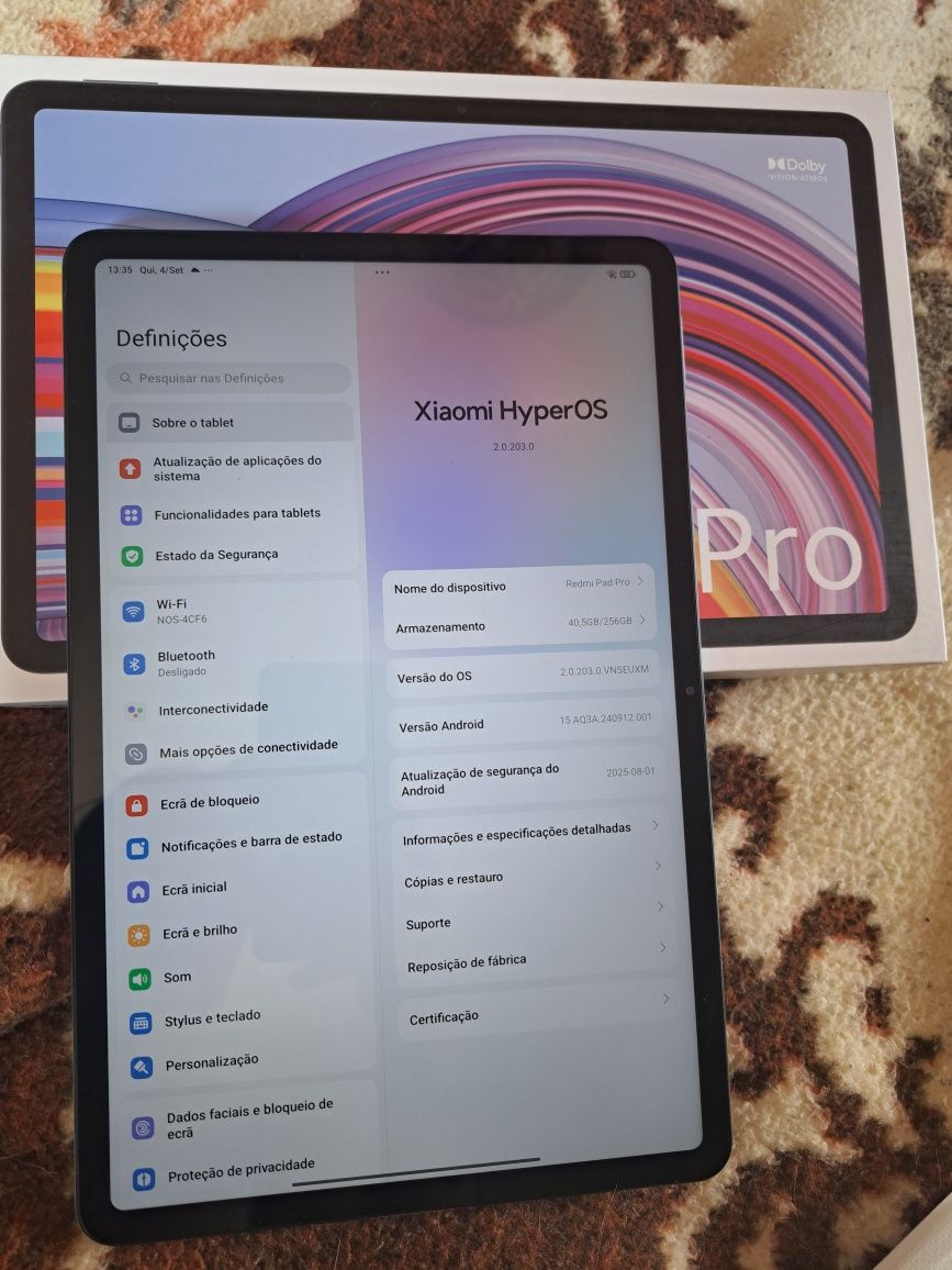 Tablet Xiaomi Pad Pro 12.1'' 256gb
