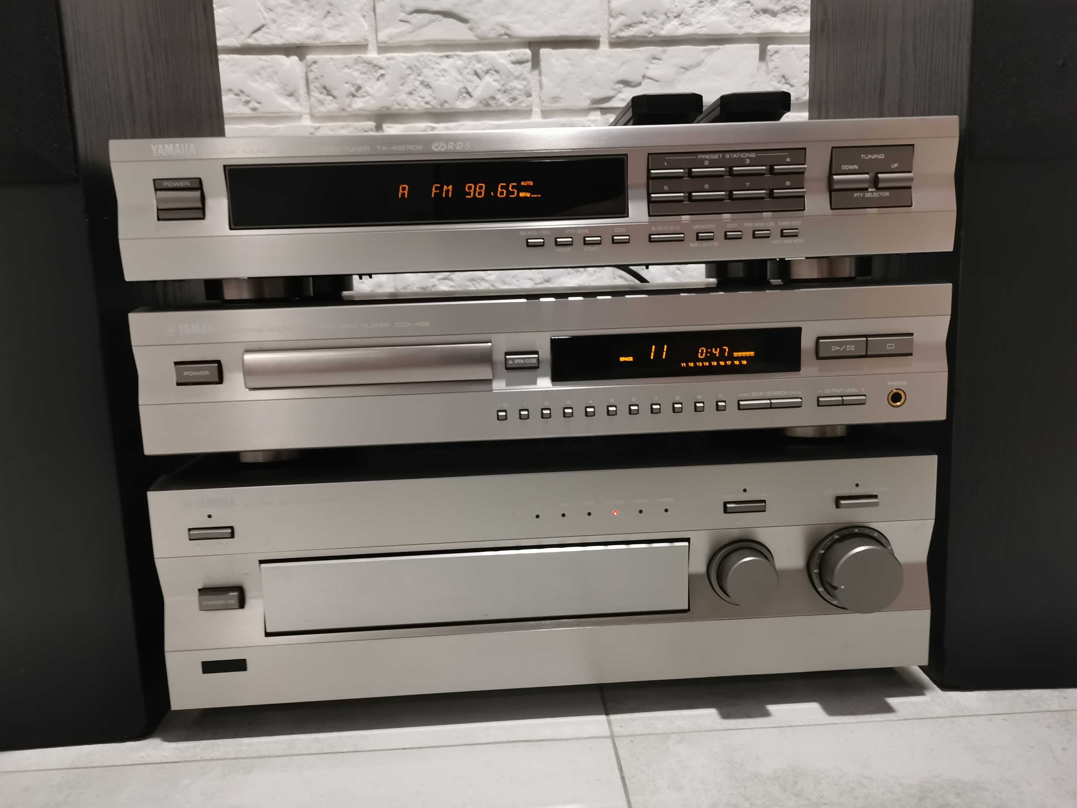 Zestaw Stereo Yamaha AX-396  Kolumny Dynalab SDA 2.8