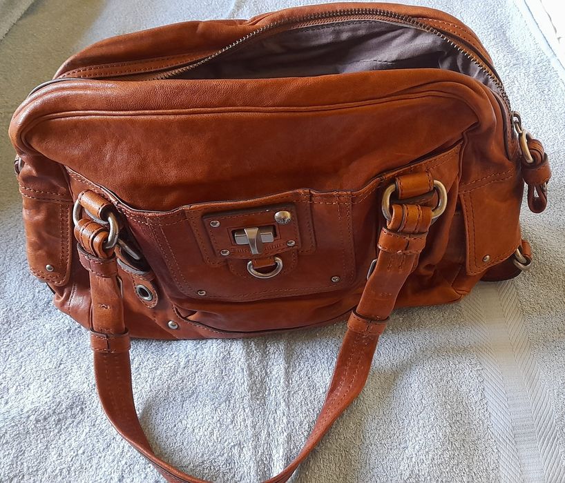 Mala Juicy Couture pele genuína 42x30 cm  - ÚLTIMOS DIAS