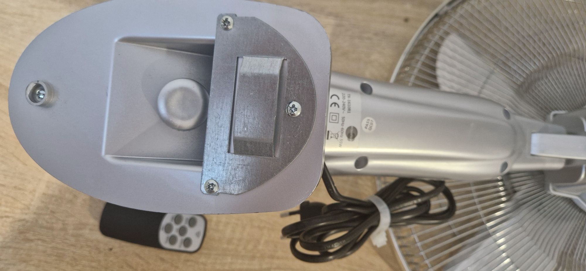 Wentylator wiatrak ścienny 45cm 55W equation  alu PILOT