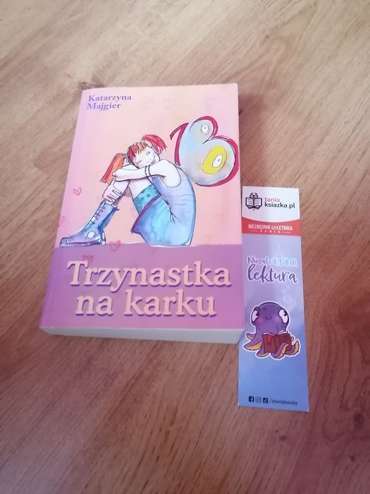 Książka Trzynastka na karku + zakładka