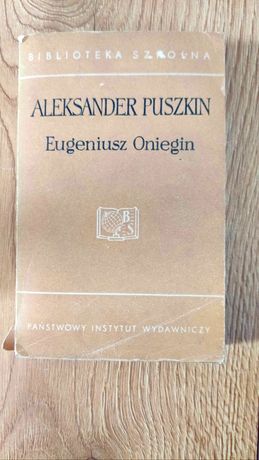 Aleksander Puszkin "Eugeniusz Oniegin"