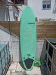 Prancha Olaian 7'0 + Capa + Leash