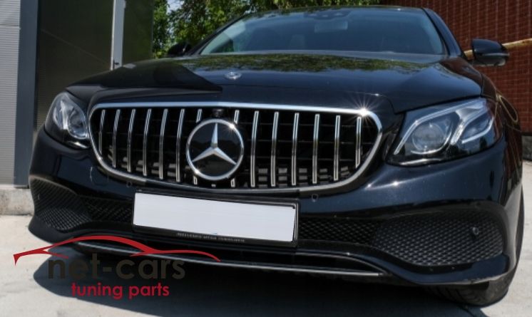 Grill MERCEDES W213 S213 C238 GT-R PANAMERICANA AMG Czarny chrom