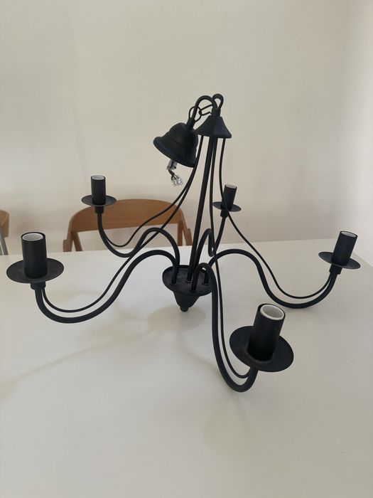 Lampa żyrandolowa świecznikowa