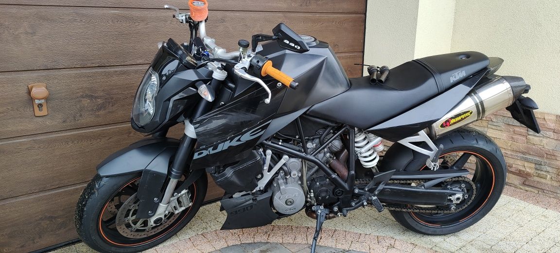 KTM lc8 super Duke 990 Akrapović transport Raty