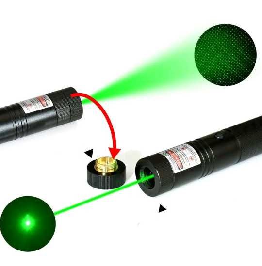 Лазерна указка Laser 303 Зелена/Синя/Червона 18650 аккумулятор 1000 mW