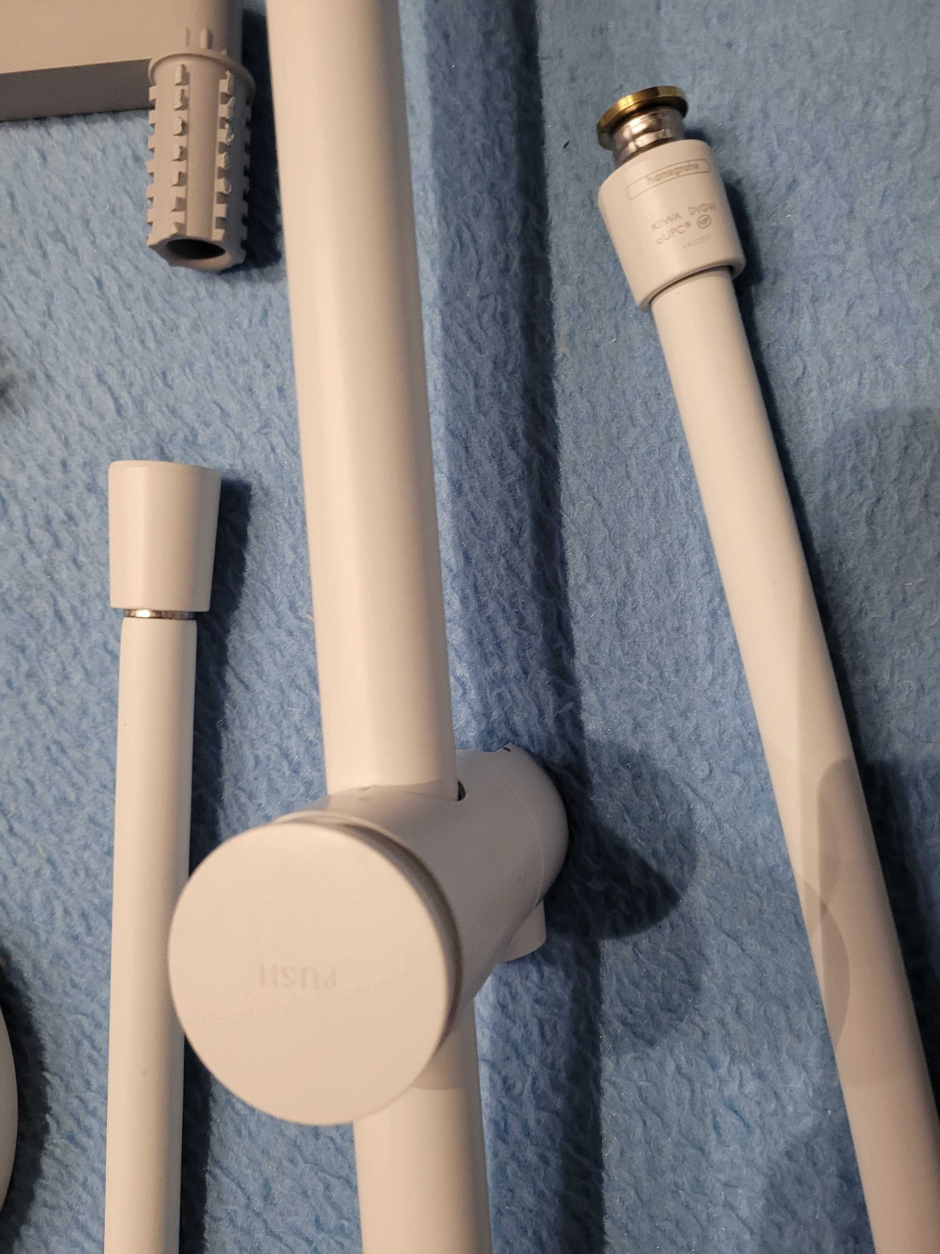 Hansgrohe Rainfinity Zestaw prysznicowy 130 3jet EcoSmart biały mat