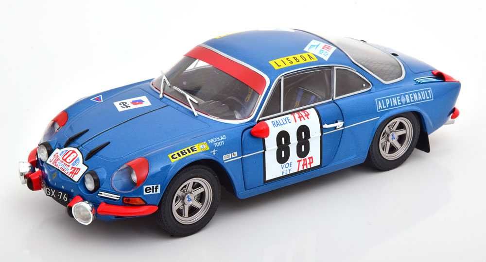 Alpine-Renault A110 #88 Vencedor Rally Portugal 1971 - Solido 1/18