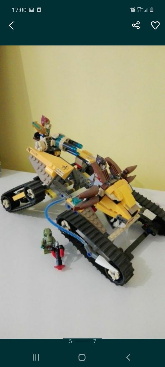 Lego Chima 70005 Królewski pojazd Lavala