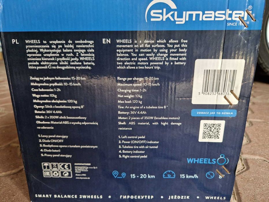 Deska Elektryczna/Hoverboard Skymaster