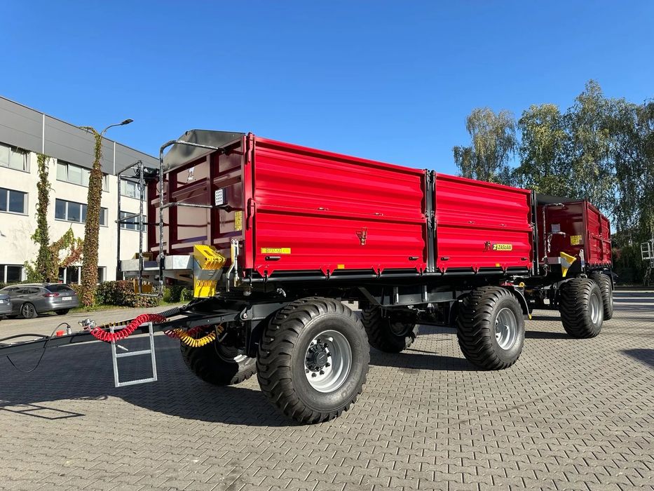 Zaslaw D-737-18XL  Zasław, super trwała przyczepa rolnicza, ładowność 17,5t finansowanie