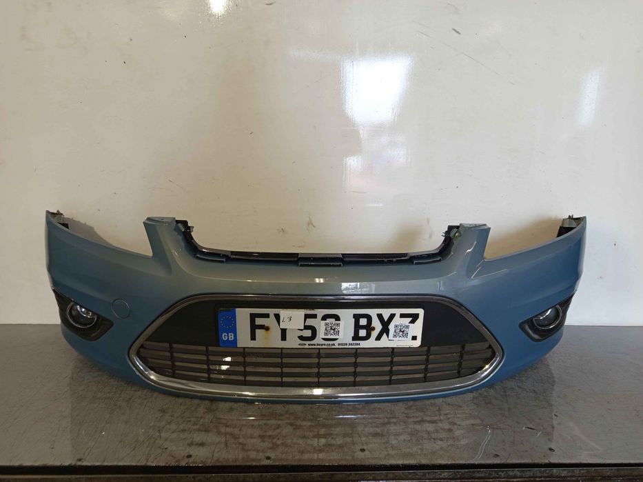 + ZDERZAK PRZÓD PRZEDNI FORD FOCUS MK.2 2 II LIFT FL M8 BŁĘKITNY HALOGENY