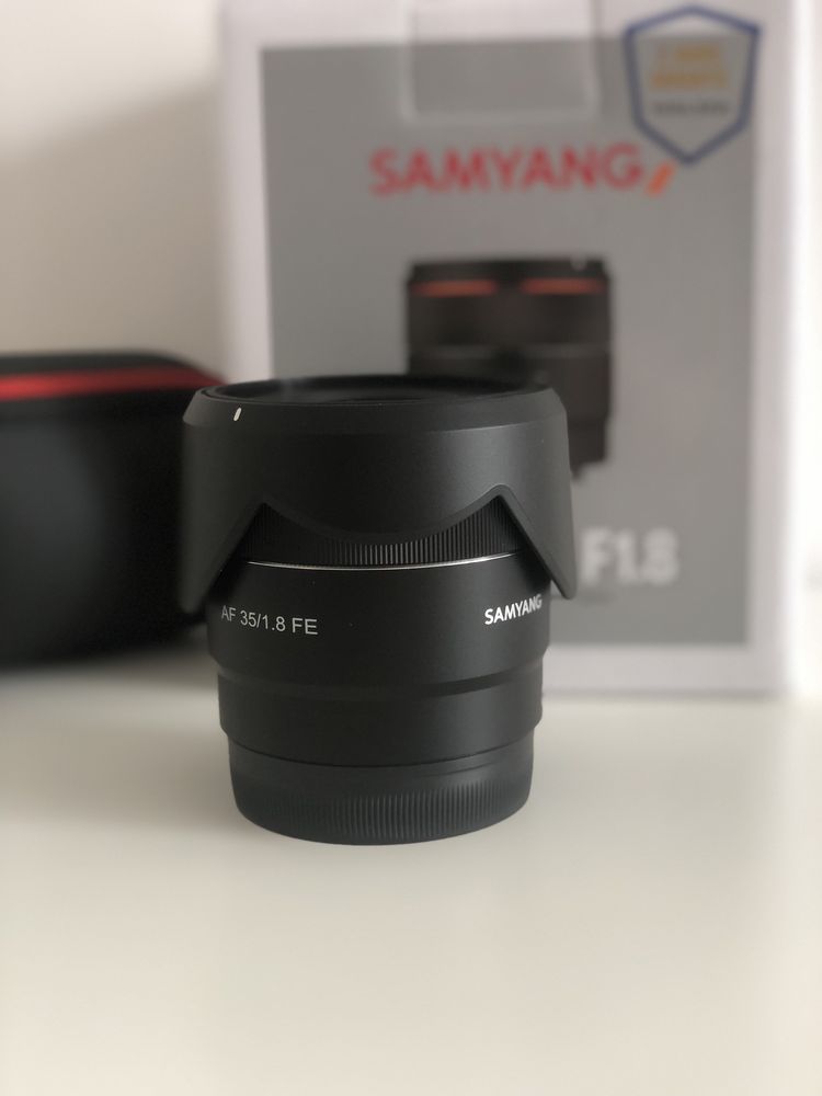 Новий Обʼєктив Samyang AF 35mm f/1,8 FE Sony E-Mount