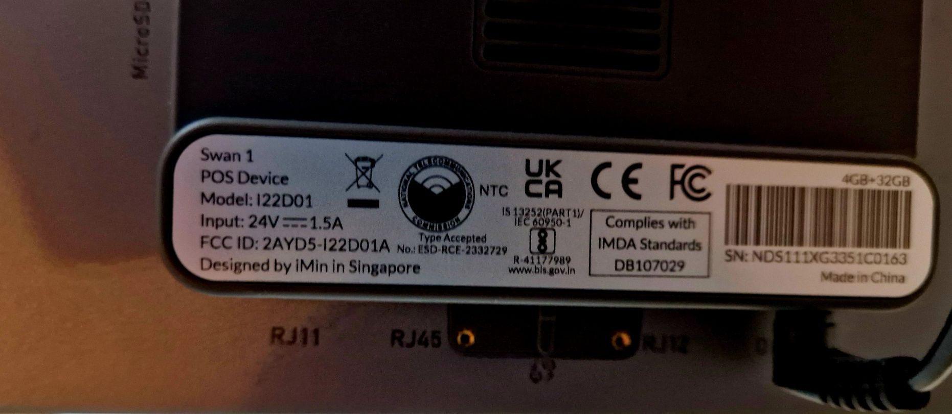 Terminal dotykowy POS