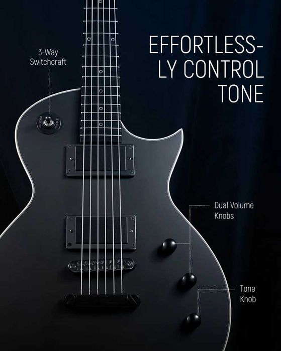 Електрогітара Fesley FLP350 BK (комплект)