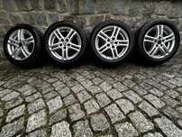 Koła (felgi+opony) 16” 5x112, opony HP Dębica 205/55 R16 2 sezony.