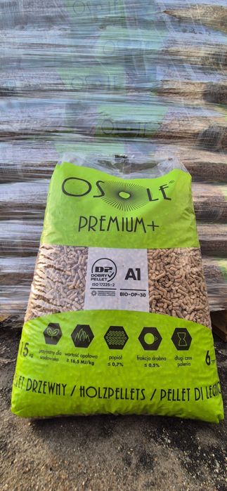 Pellet Osole pelet A1 Din plus EN najwyższa klasa  dostawa winda