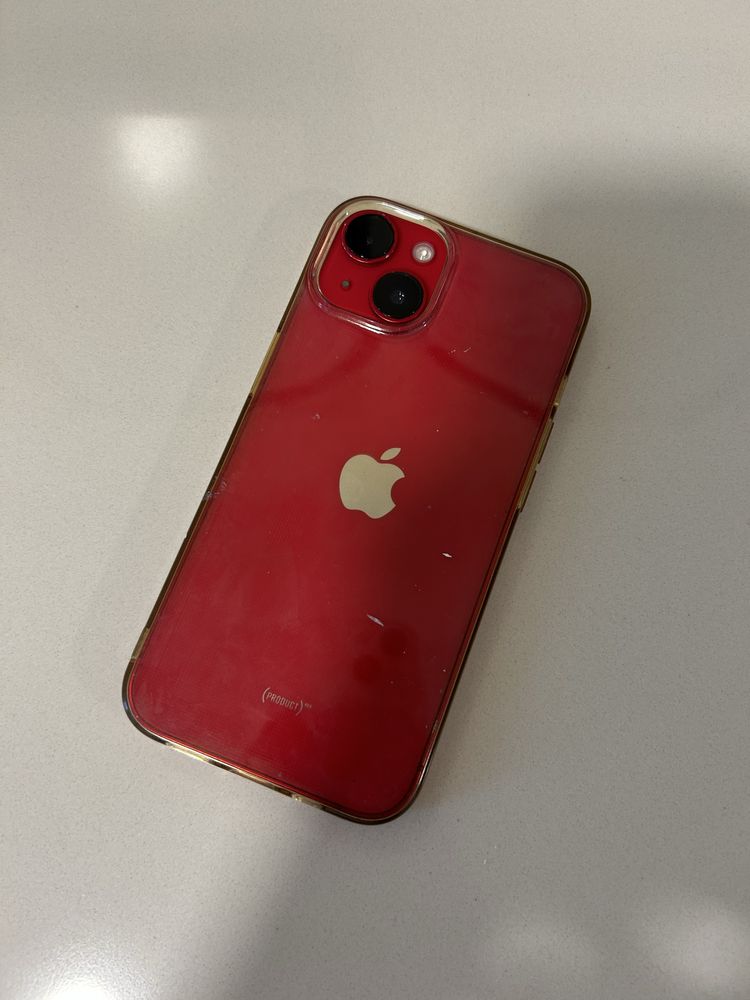 Apple iPhone 14 128GB 84% “ vermelho “ + capa e carregador