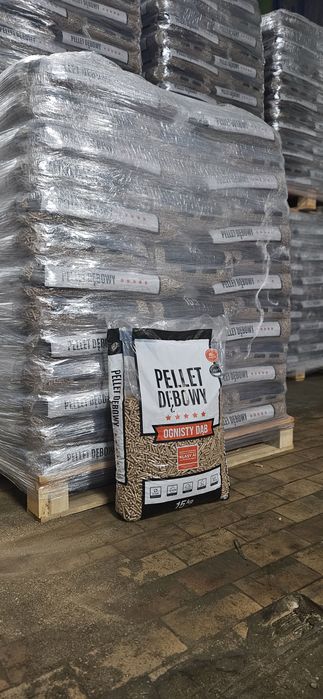 Pellet 100% pelet drzewny liściasty 19.3Mj/kg