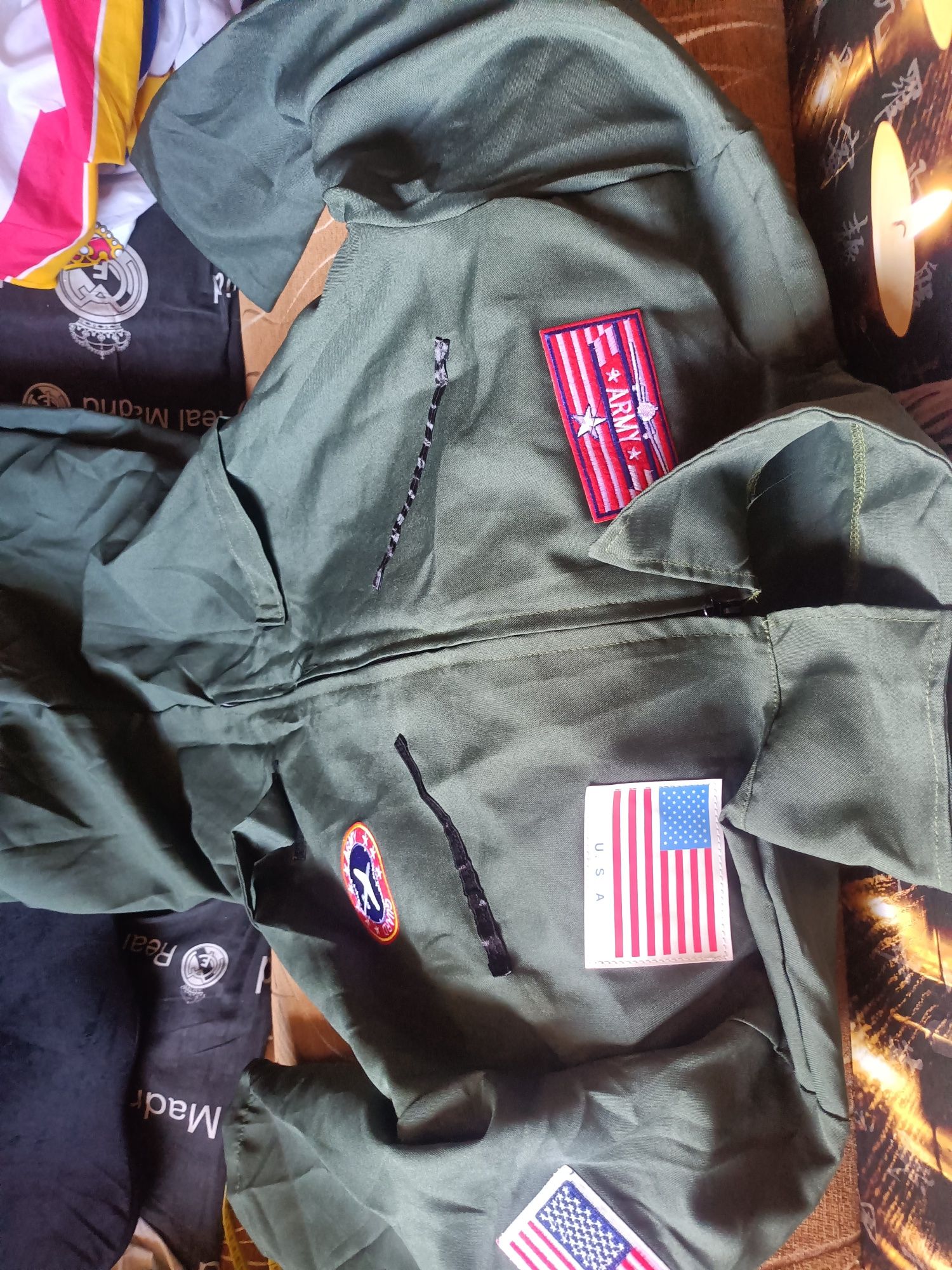 Strój kostium przebranie kombinezon USA marines  XL dla doroslego nowe