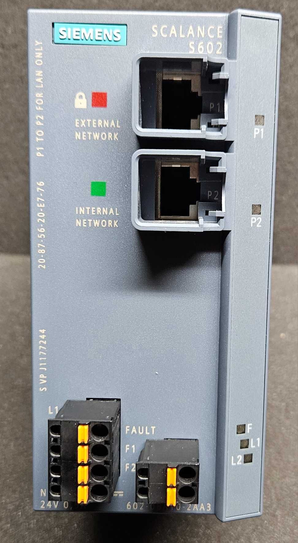 Scalance S602 Simatic Net Security Module.