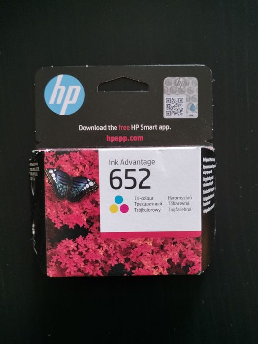 Tusz HP 652 Color – nowy, oryginalny