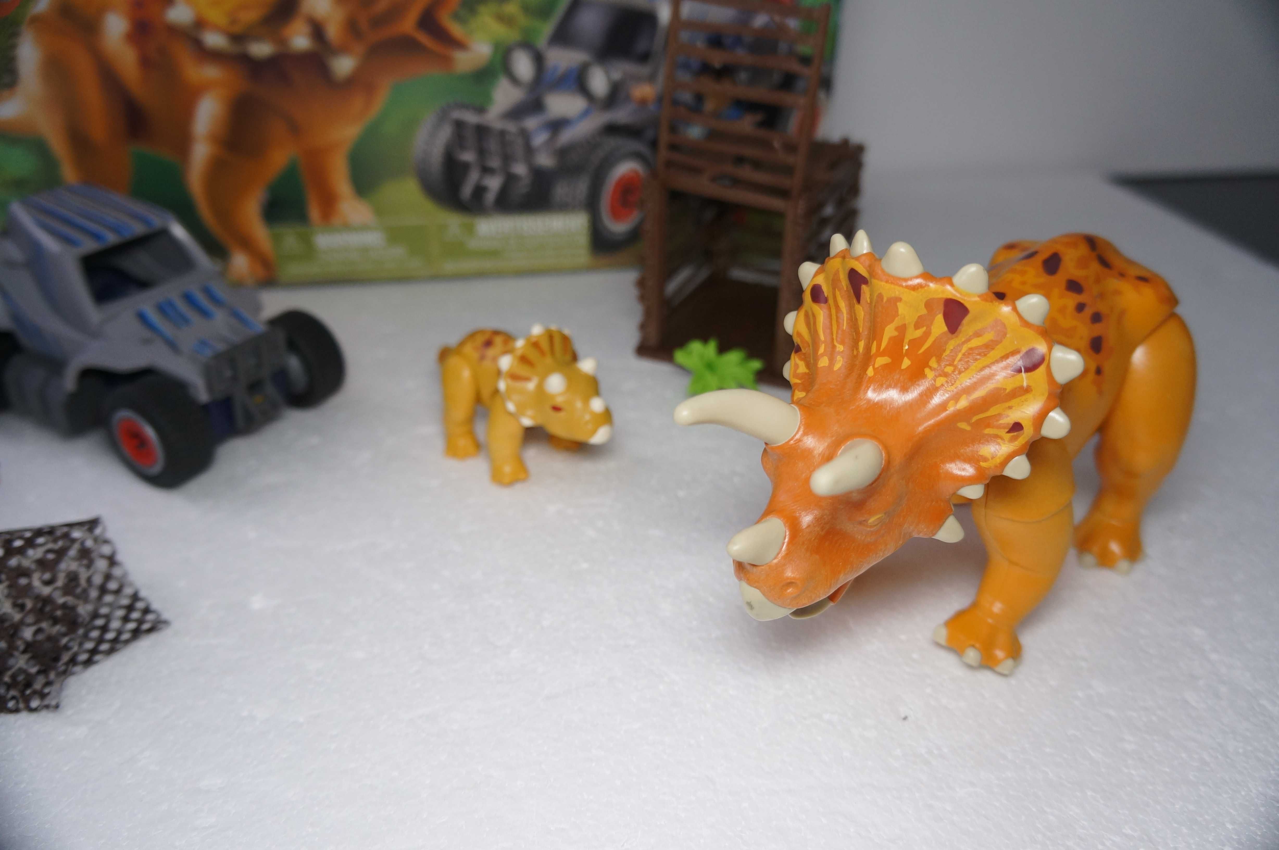 Playmobil 785 Samochód Dinozaury Triceratops Playmobile
