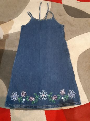 Sukienka jeans 134-140