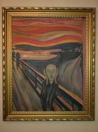 Obraz KRZYK -  E. Munch