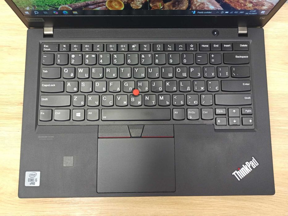 Ноутбук Lenovo Thinkpad T14 Gen 1 14″ FullHD IPS/i5 4ядра/20Gb/nvme256