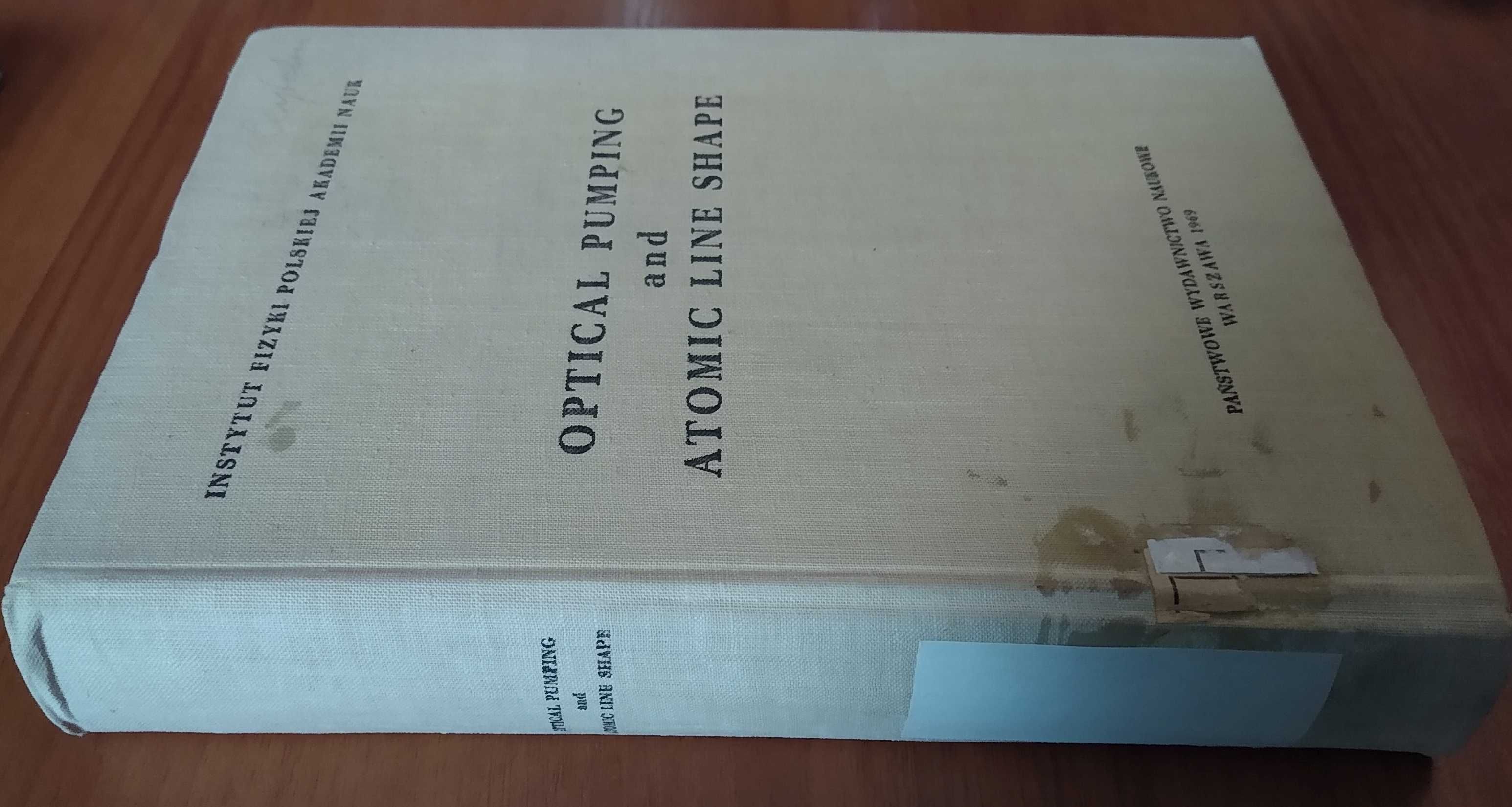 Optical pumping and atomic line shape proceedings of the ... Skaliński