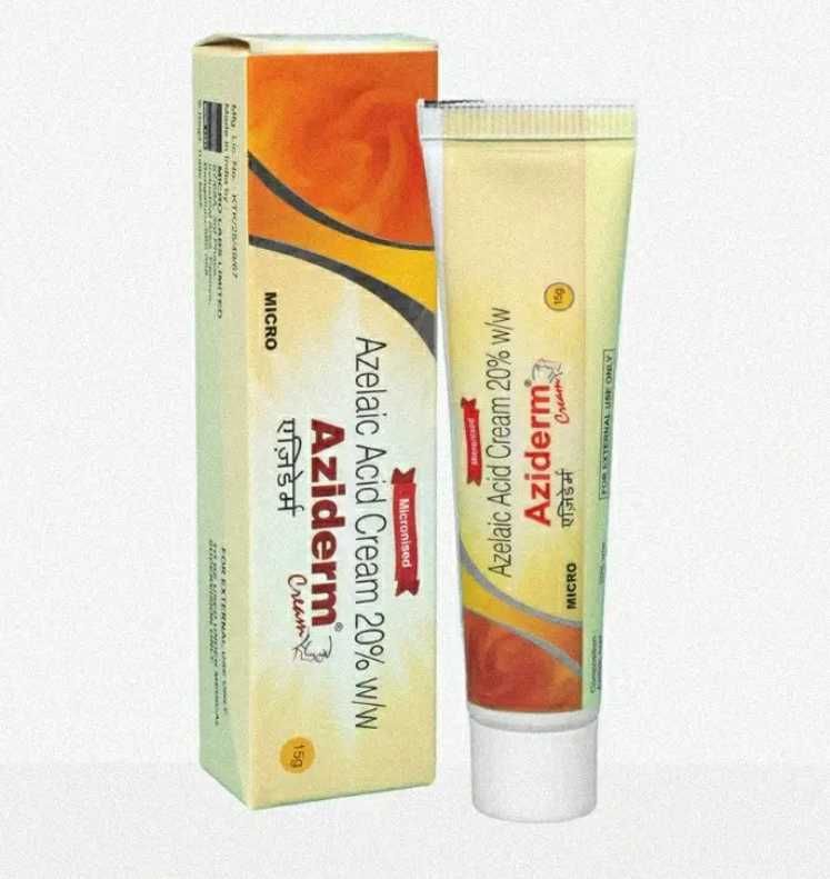 Азідерм крем 20%, Aziderm cream. Azelaic Acid Cream 20%. Оригінал!