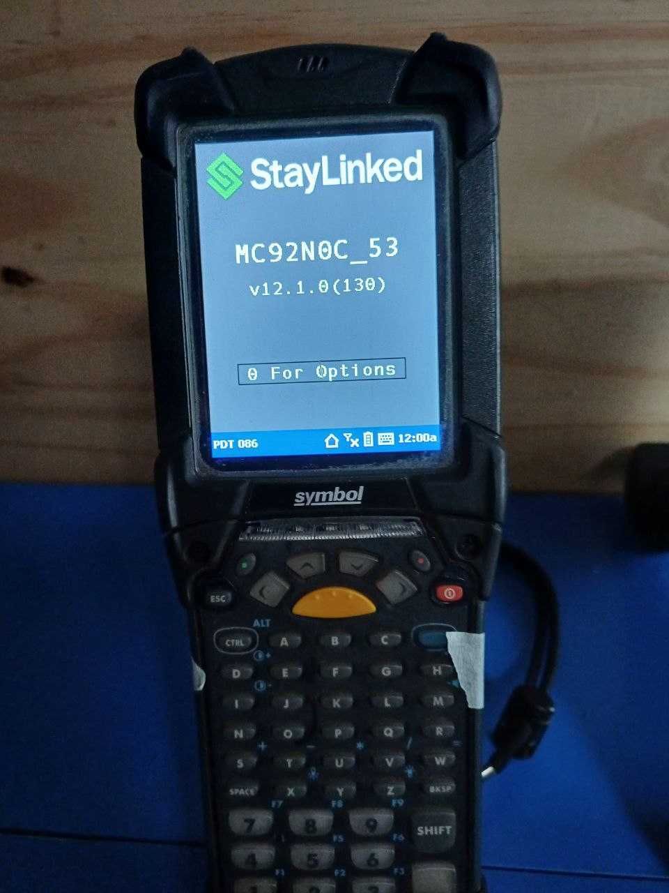 Scanner Leitor Código de Barras Motorola Symbol MC92N0-GA0SXFYA5WR