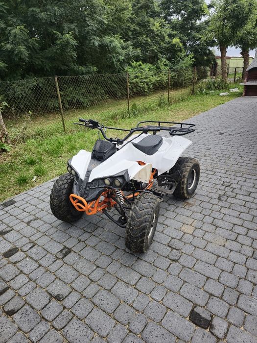Quad 125 adventure największą rama