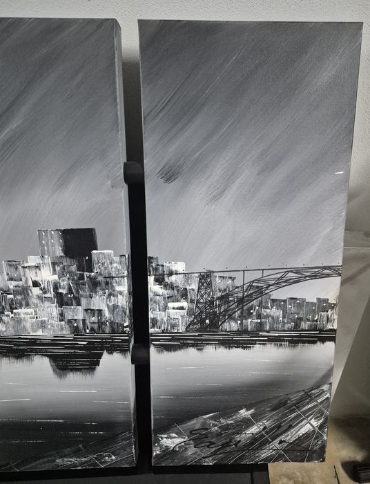 Quadro (composto de 3 quadros)