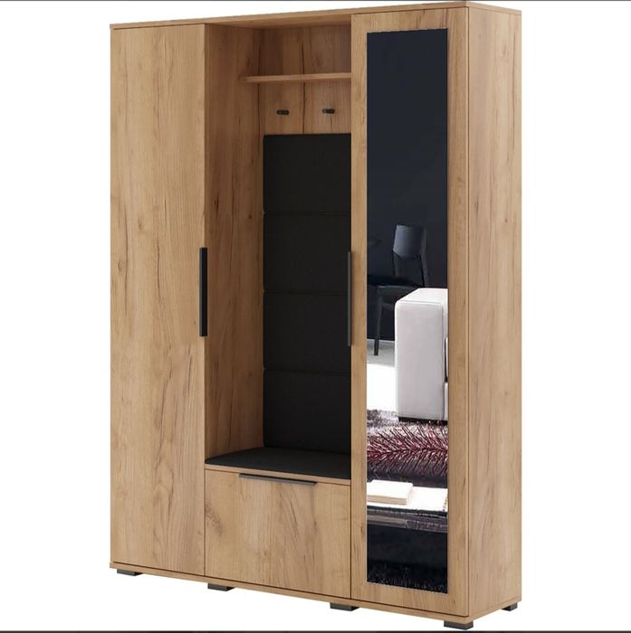 Szafa Garderoba Tapicerowana LAURA Prawa 190x120x35