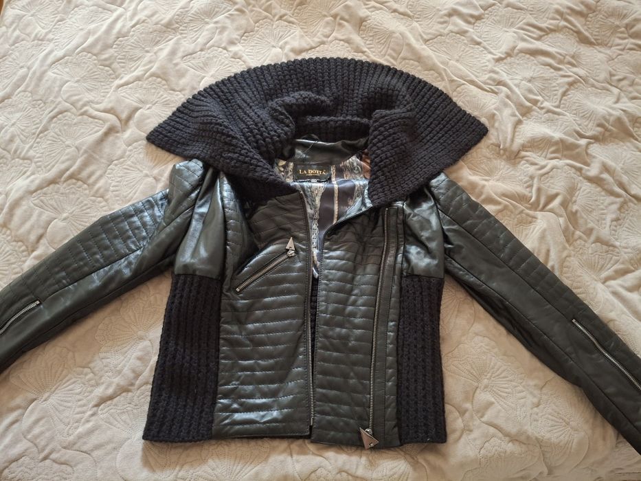 Продам шкіряну куртку розмір XL 46-48