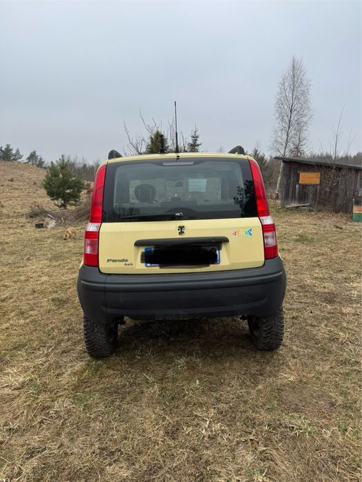 Panda 4x4 do zabawy w offroad