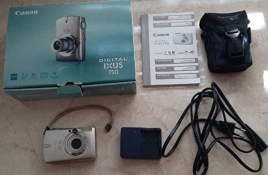 Canon ixus 750 цифровий фотоапарат