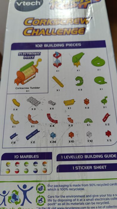 Tor kulkowy VTech Marble Rush Corkscrew Challenge