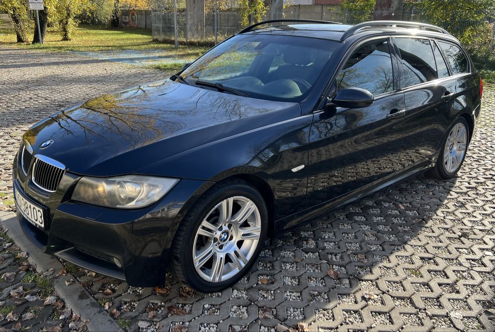 BMW seria 3 e91 325d full mpakiet, automat, panorama